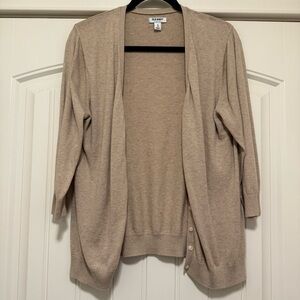 Old Navy Cardigan cotton/viscose blend, Beige